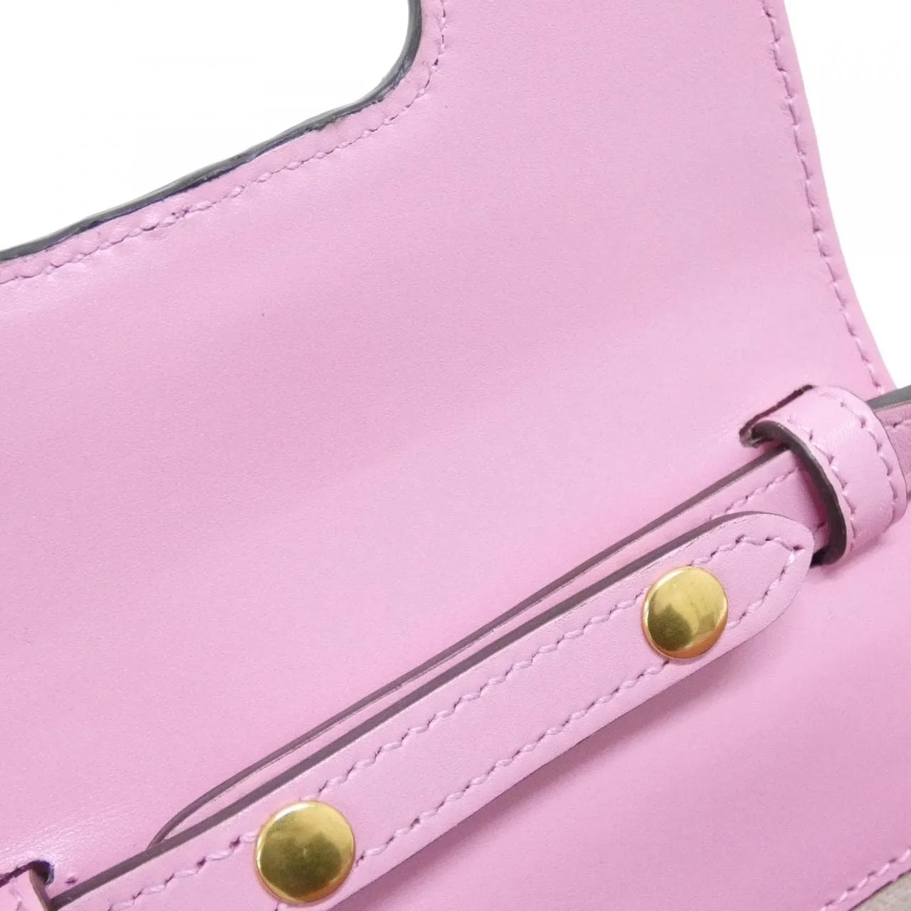 GUCCI 702106 UZY0T Handbag Leather 黑色 皮革 中古品A - 縮圖 10