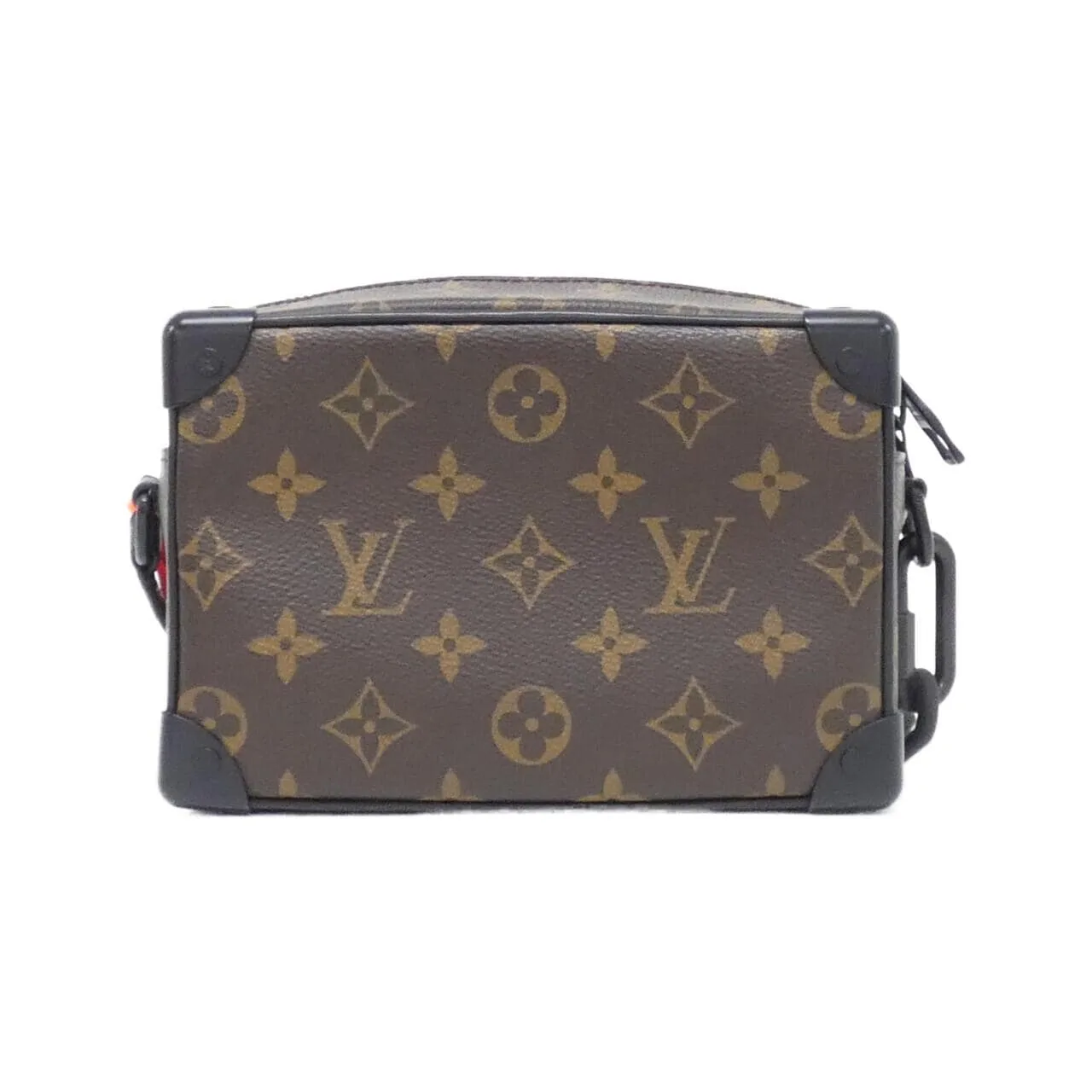 LOUIS VUITTON Soft Trunk M44480 Shoulder Monogram Black Monogram Rank A - Thumbnail 2