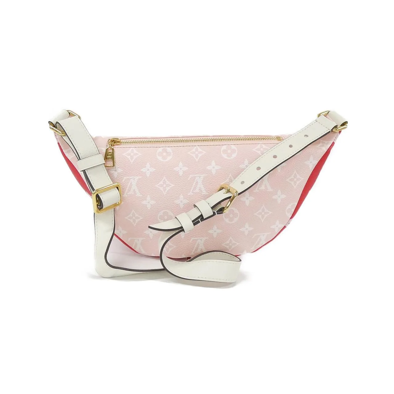 LOUIS VUITTON Bum Bag M44575 Shoulder Monogram Rouge Monogram Rank A - Thumbnail 2