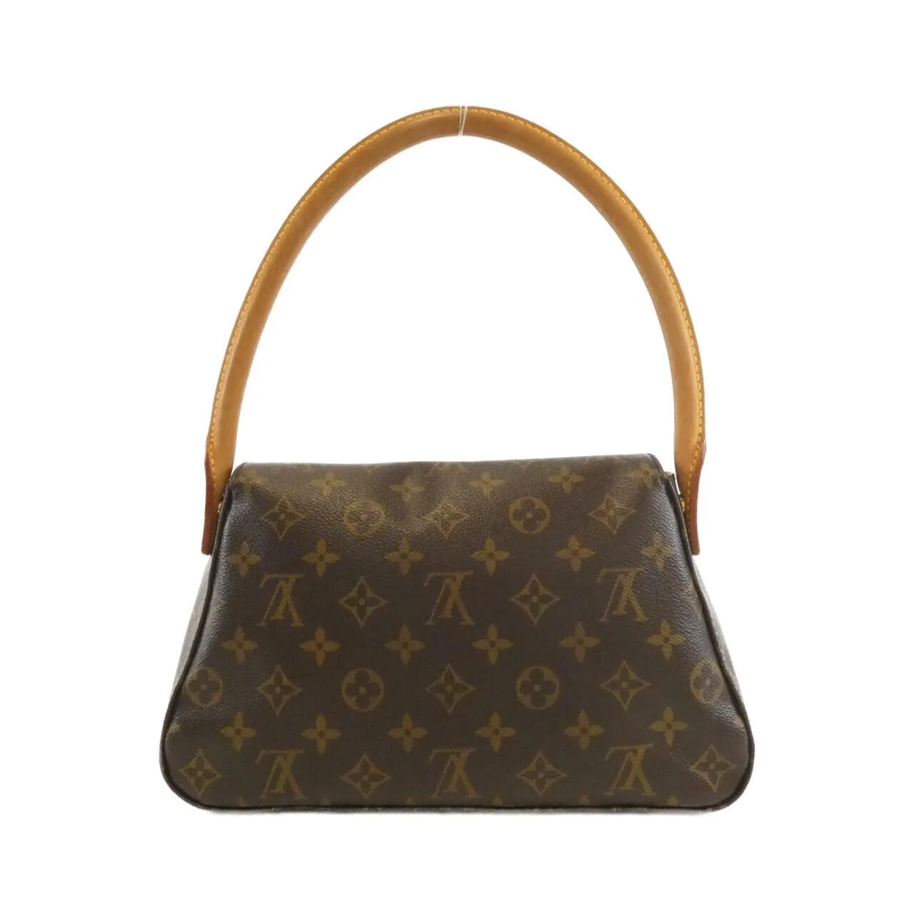 LOUIS VUITTON Looping M51147 Shoulder Monogram 黑色 Monogram 中古品B - 縮圖 2