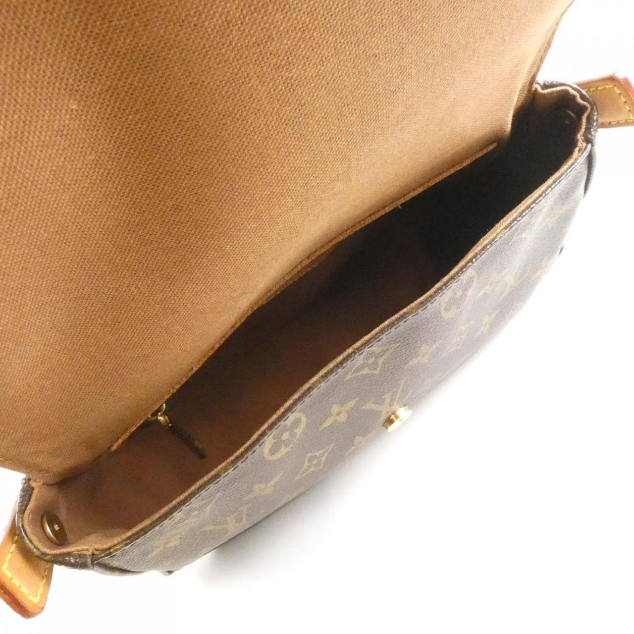 LOUIS VUITTON Looping M51147 Shoulder Monogram 黑色 Monogram 中古品B - 縮圖 7