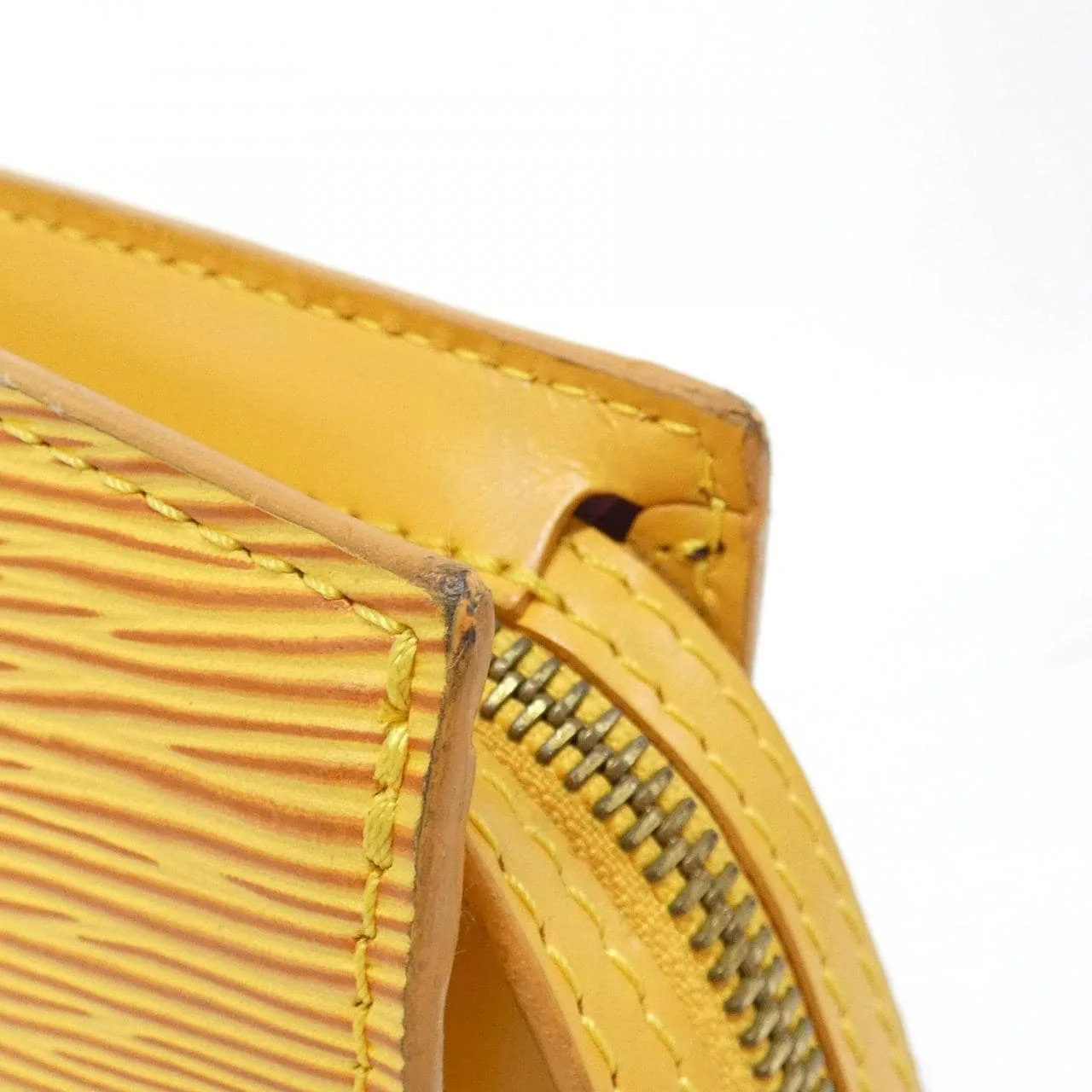 LOUIS VUITTON Saint-Jacques M52279 Handbag Epi Yellow Epi Rank A - Thumbnail 4
