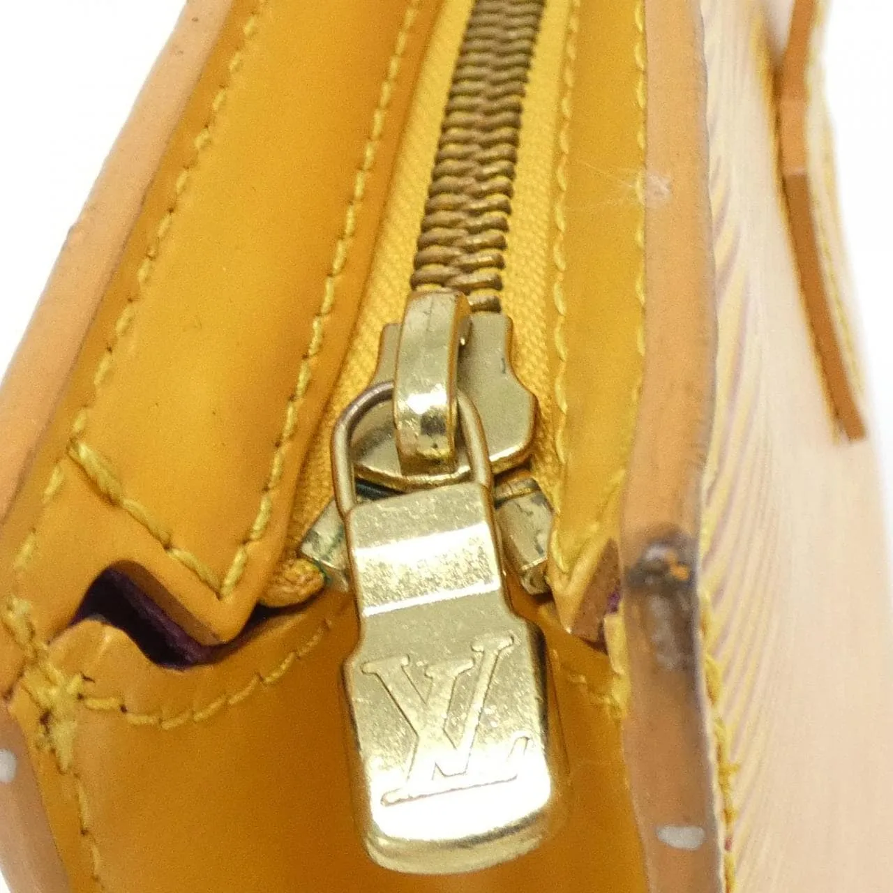 LOUIS VUITTON Saint-Jacques M52279 Handbag Epi Yellow Epi Rank A - Thumbnail 5