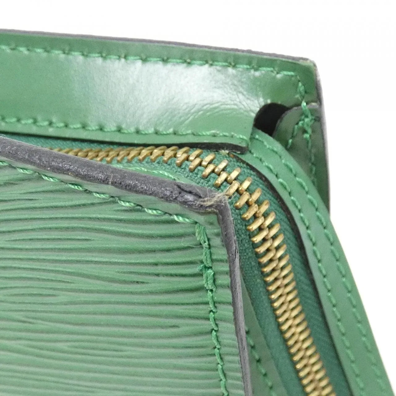 LOUIS VUITTON Saint-Jacques M52274 Handbag Epi Green Epi Rank A - Thumbnail 4