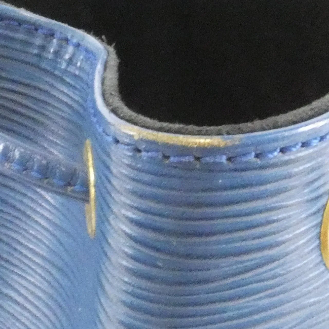 LOUIS VUITTON M44105 Shoulder Epi 藍色 Epi 中古品B - 縮圖 4