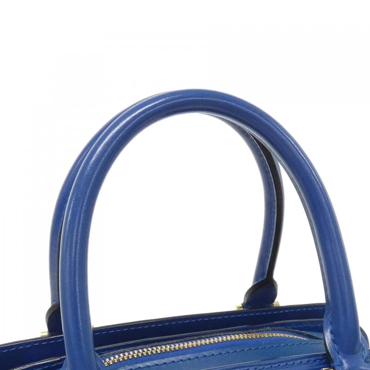 LOUIS VUITTON Pont-Neuf M52055 Handbag Epi 藍色 Epi 中古品A - 縮圖 6
