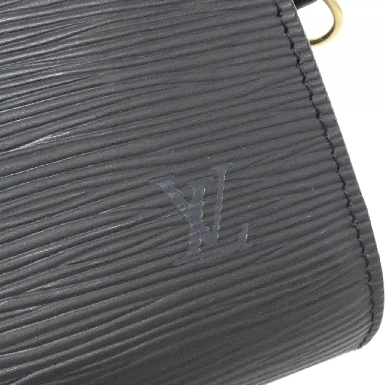 LOUIS VUITTON Pochette M52942 Pochette Epi 黑色 Epi 中古品A - 縮圖 6