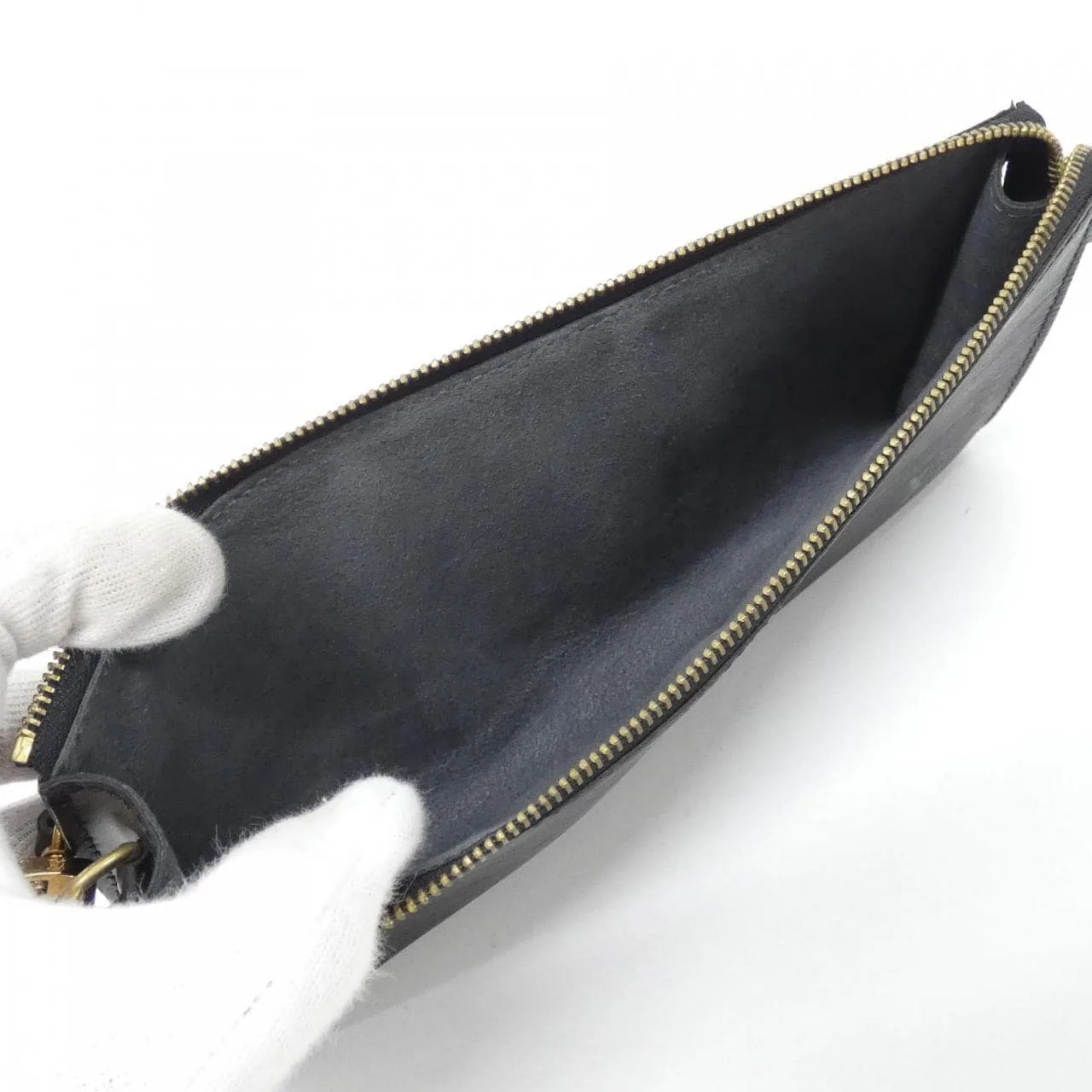 LOUIS VUITTON Pochette M52942 Pochette Epi 黑色 Epi 中古品A - 縮圖 8