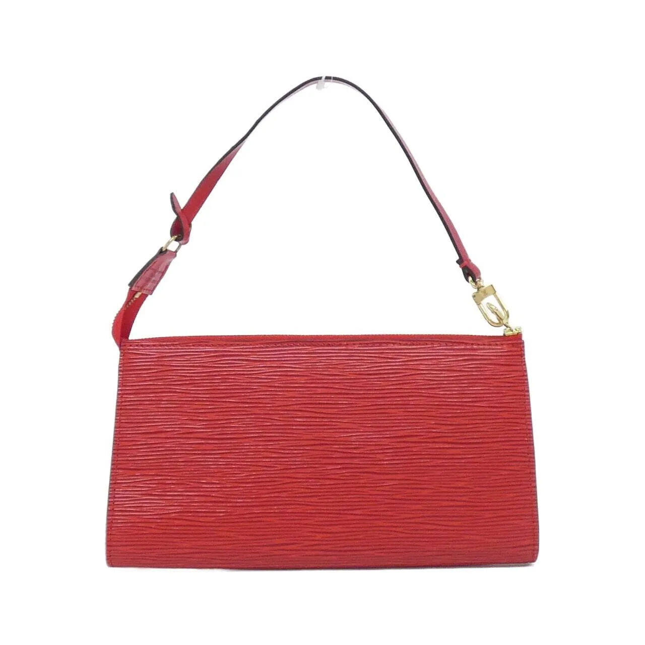 LOUIS VUITTON Pochette M52947 Pochette Epi 紅色 Epi 中古品A - 縮圖 2