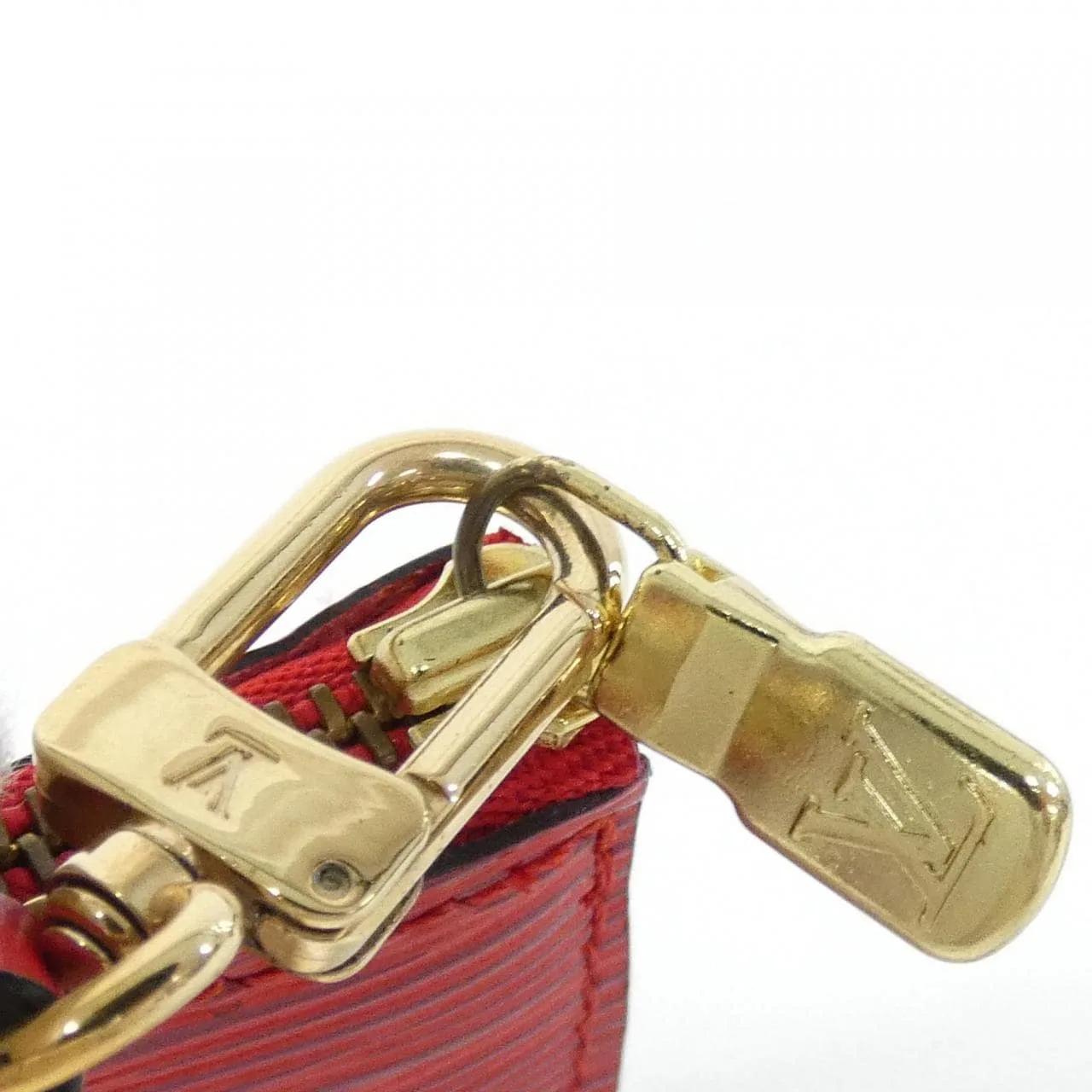 LOUIS VUITTON Pochette M52947 Pochette Epi 紅色 Epi 中古品A - 縮圖 4