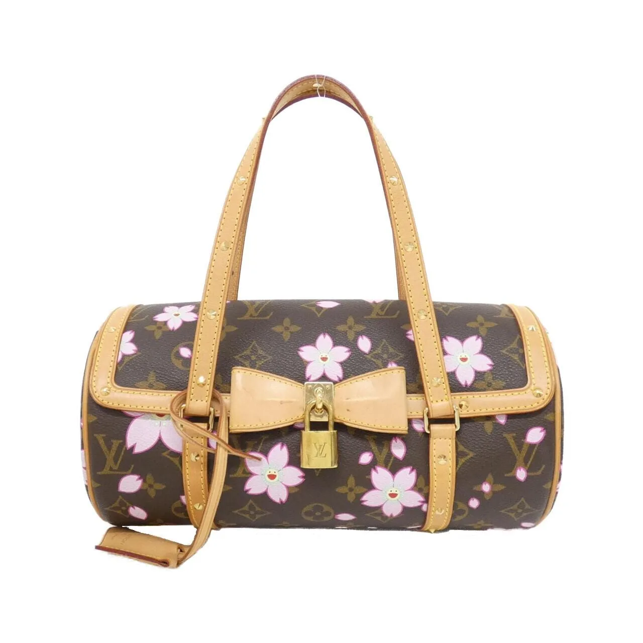 LOUIS VUITTON Papillon M92009 Handbag Monogram Black