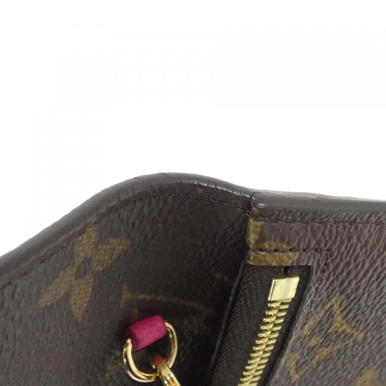 LOUIS VUITTON Pochette M63857 Handbag Monogram Black Monogram Rank A - Thumbnail 8