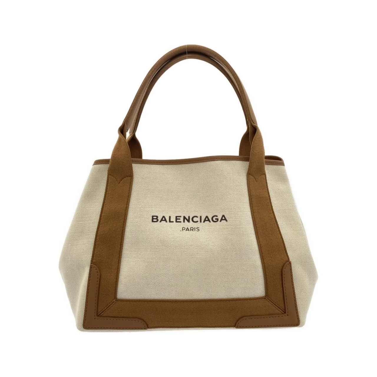 BALENCIAGA 339933 AQ32N Handbag Canvas Navy