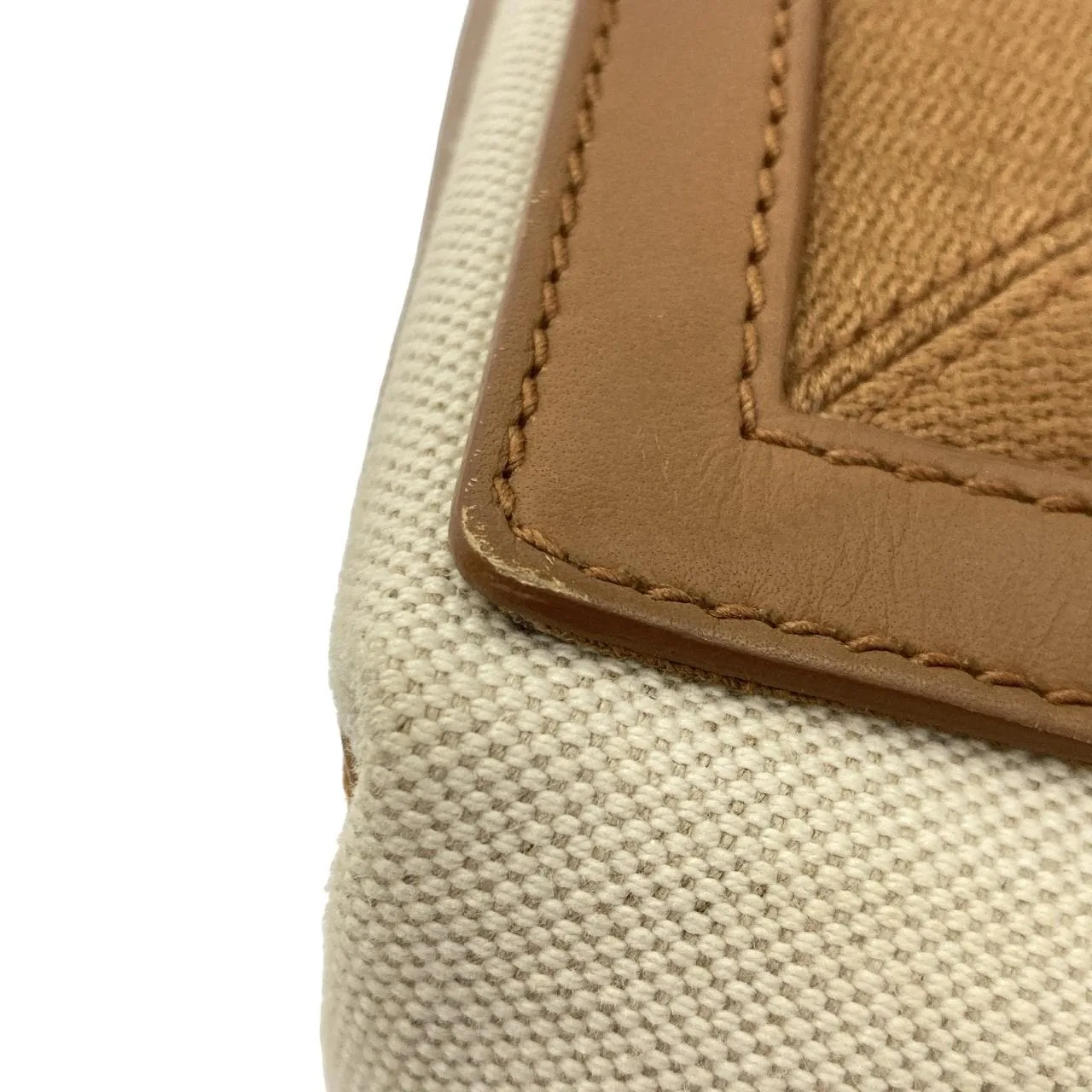 BALENCIAGA 339933 AQ32N Handbag Canvas Navy Canvas Rank B - Thumbnail 4