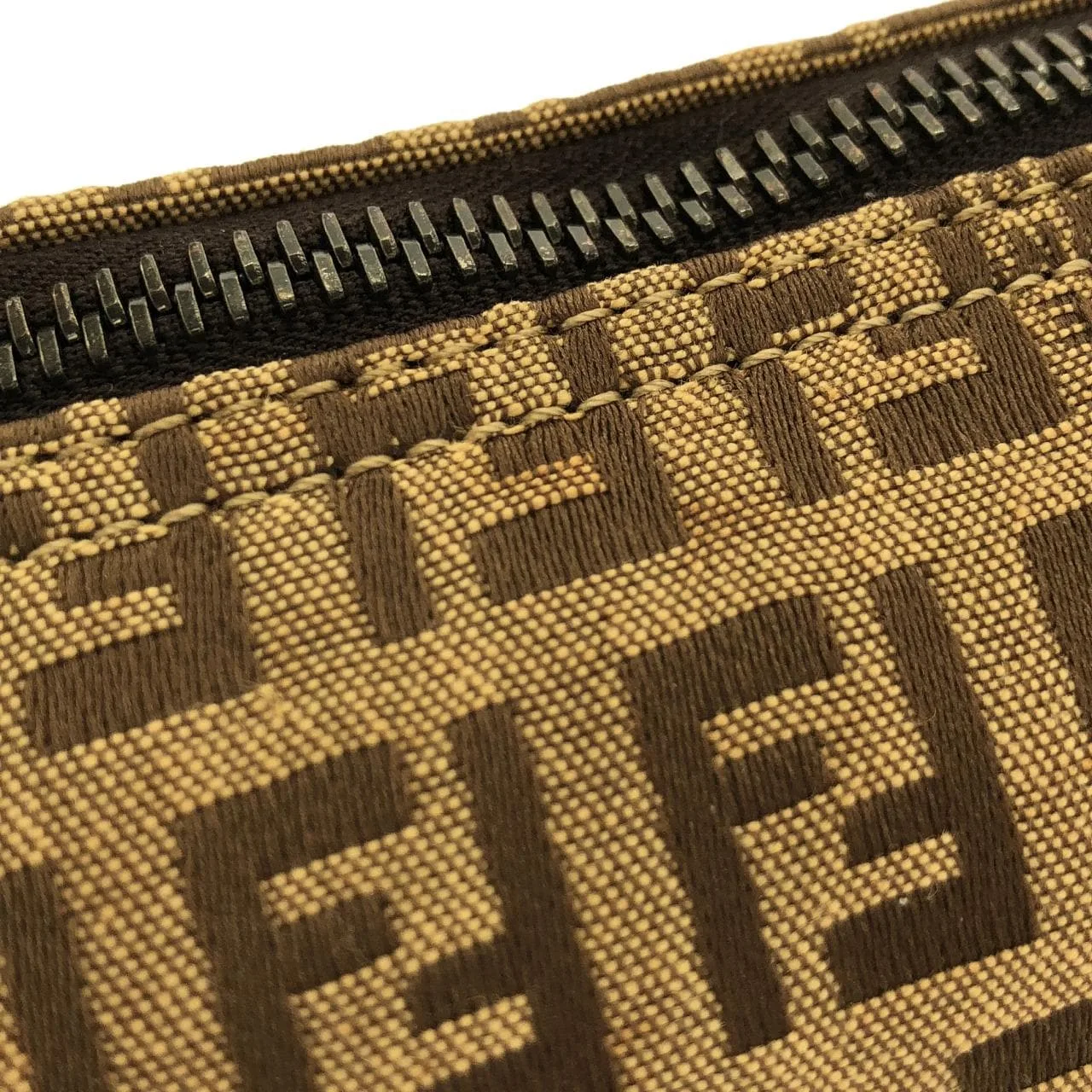 FENDI 7N0016 Handbag Canvas Beige Canvas Rank A - Thumbnail 4