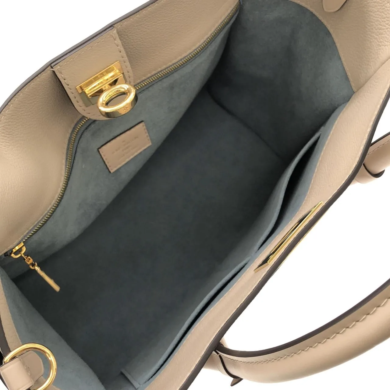 LOUIS VUITTON M58485 Handbag Canvas 灰色 帆布 中古品A - 縮圖 6