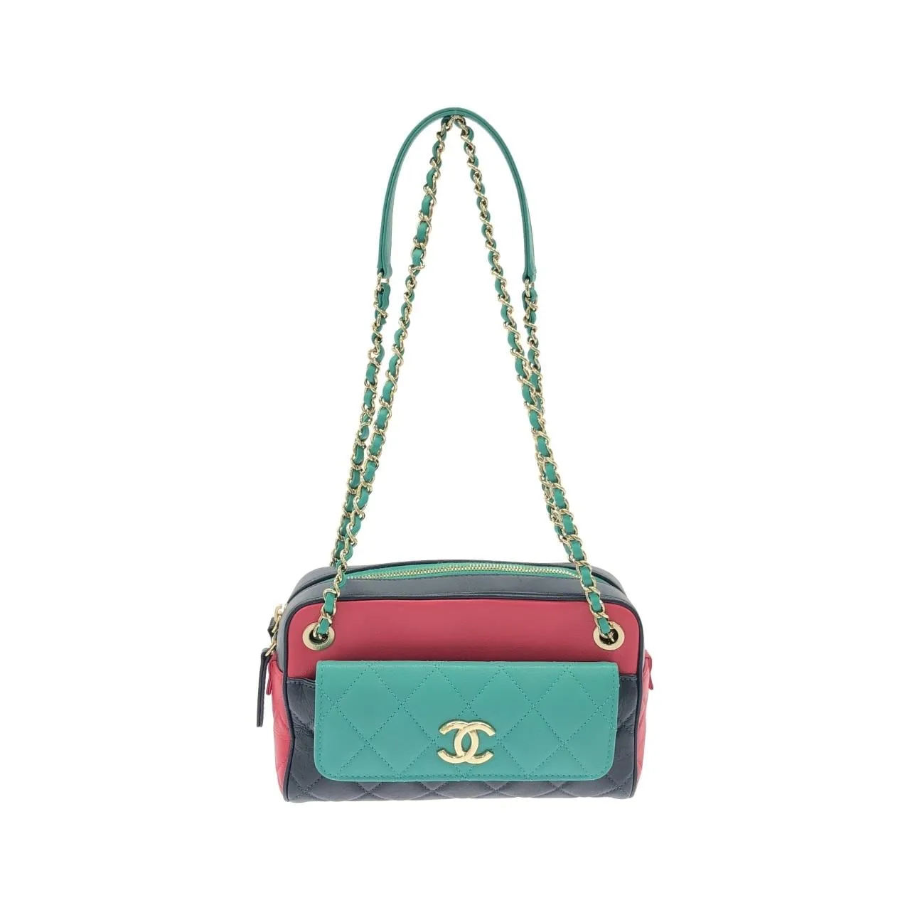 CHANEL Shoulder Gold