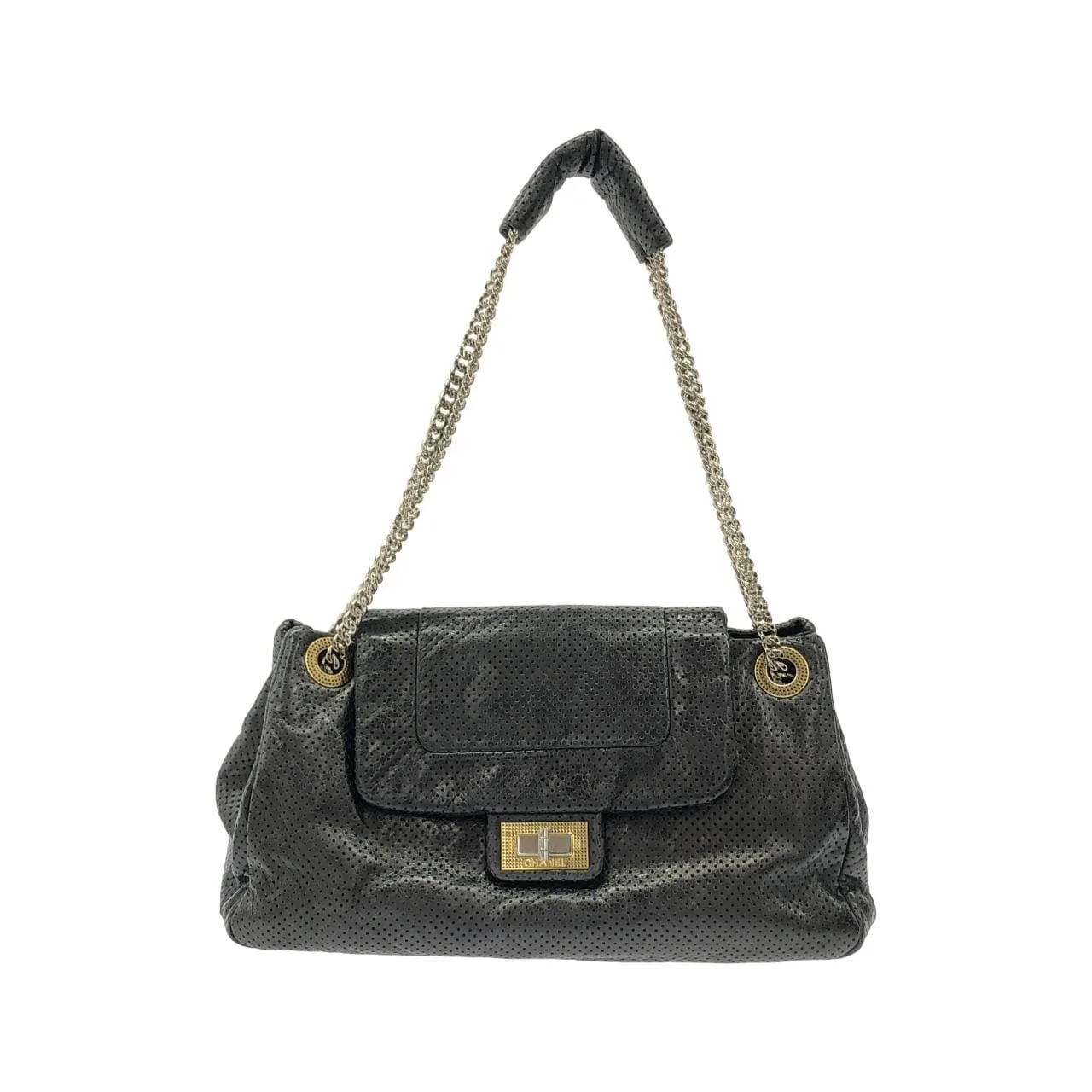 CHANEL Shoulder Black
