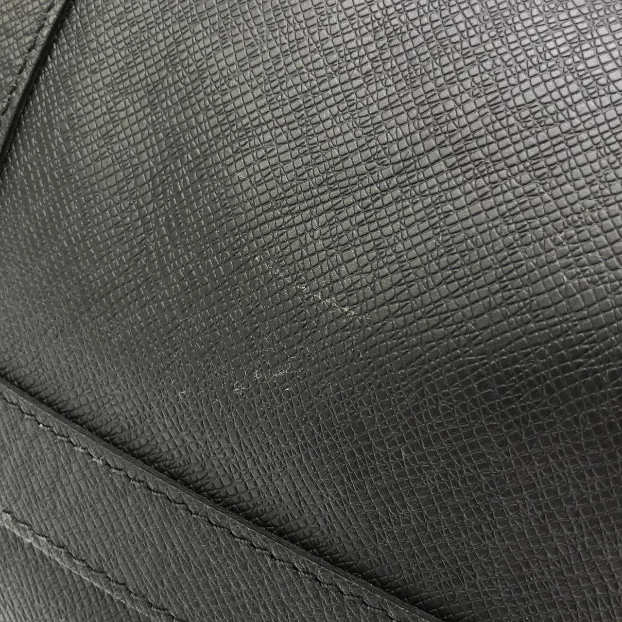 LOUIS VUITTON Keepall M53763 Boston Canvas 黑色 帆布 中古品A - 縮圖 4