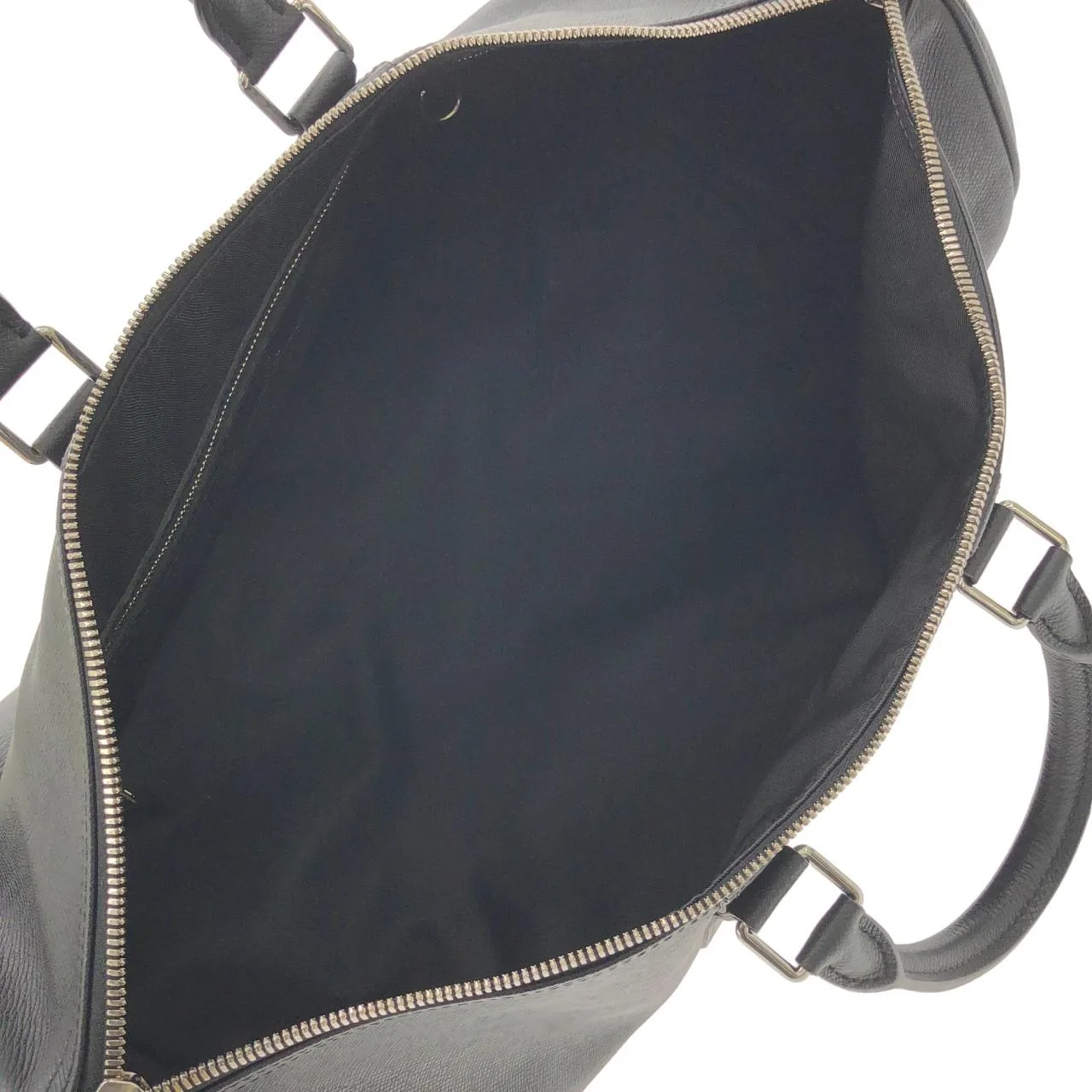 LOUIS VUITTON Keepall M53763 Boston Canvas 黑色 帆布 中古品A - 縮圖 6