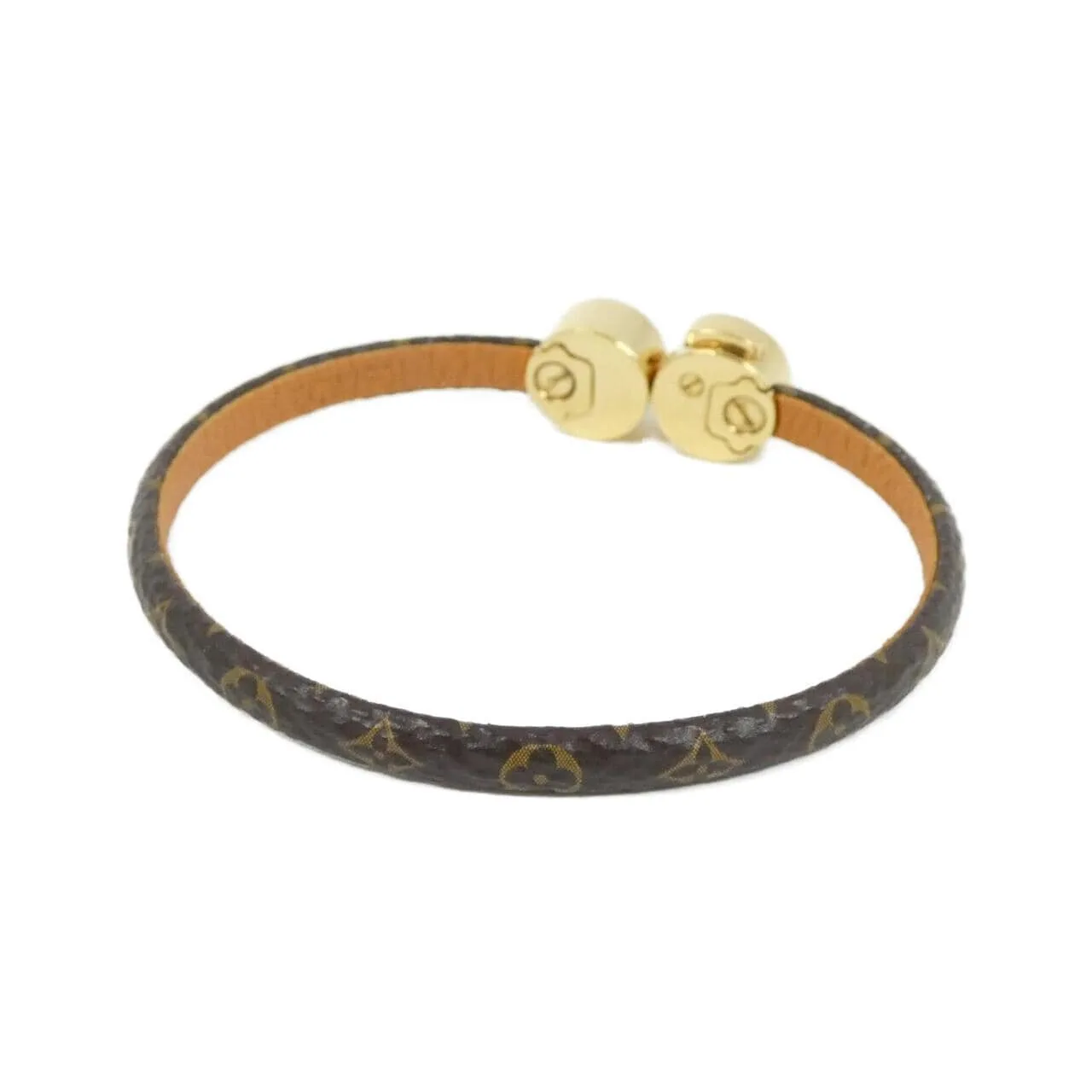 LOUIS VUITTON M6407F Accessories Monogram 黑色 Monogram 中古品A - 縮圖 2