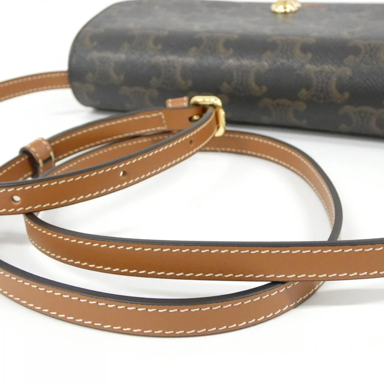 CELINE 10P672GVL Wallet Canvas Black Canvas New - Thumbnail 4