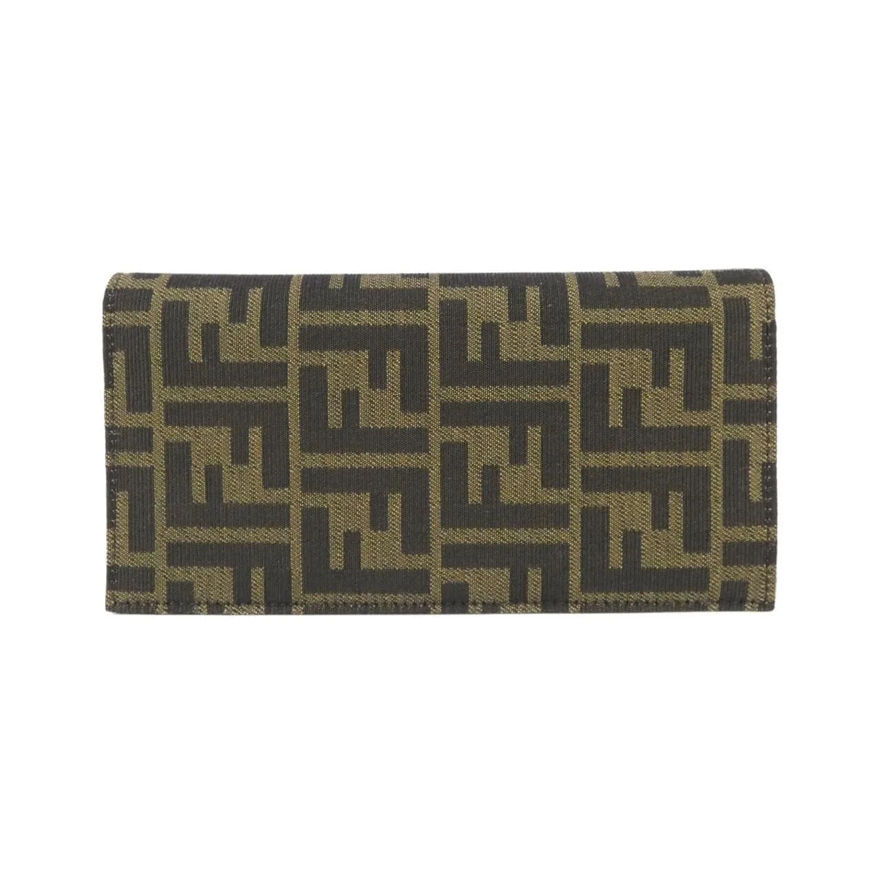 FENDI 7M0355 ALWK Wallet Canvas Black Canvas New - Thumbnail 2