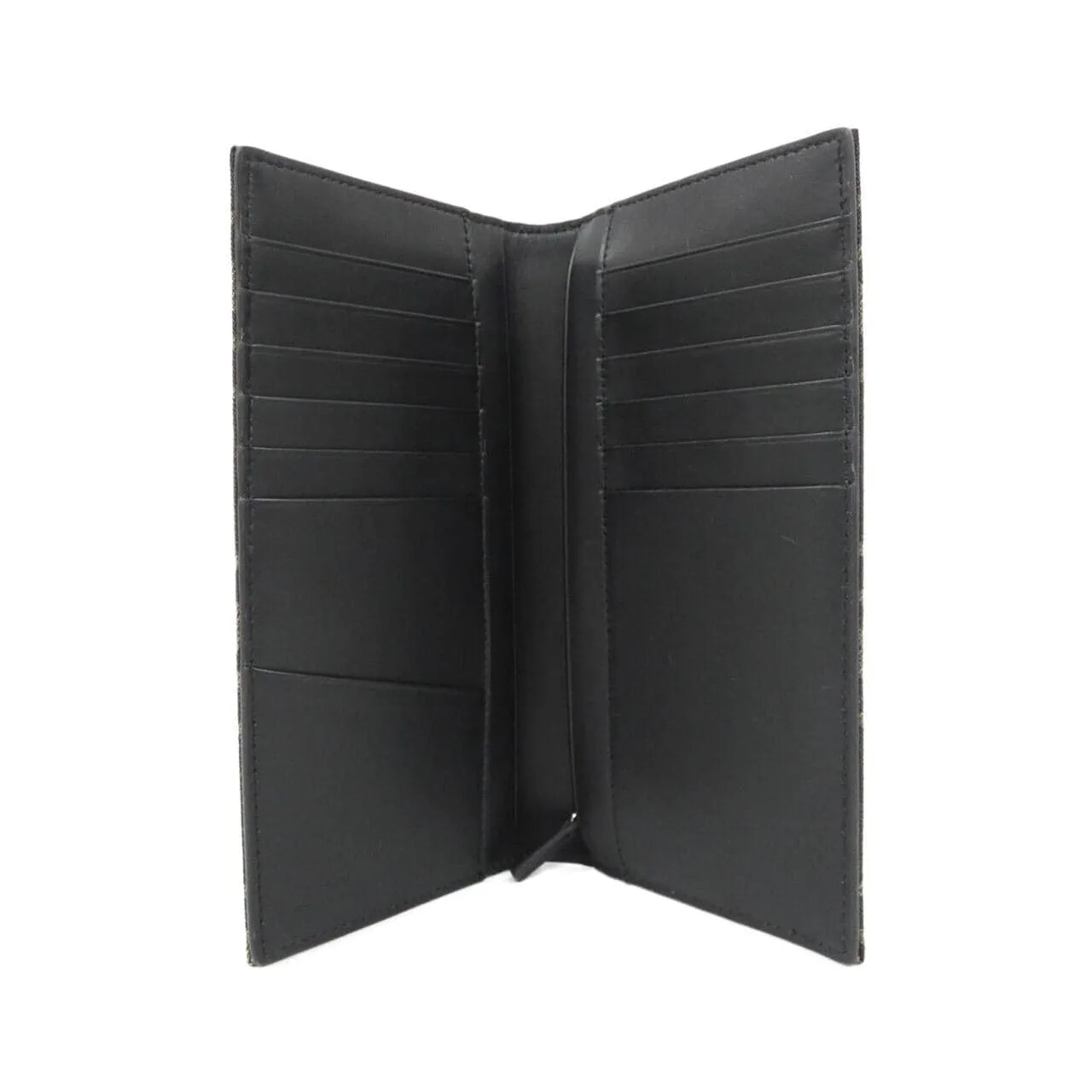 FENDI 7M0355 ALWK Wallet Canvas Black Canvas New - Thumbnail 4