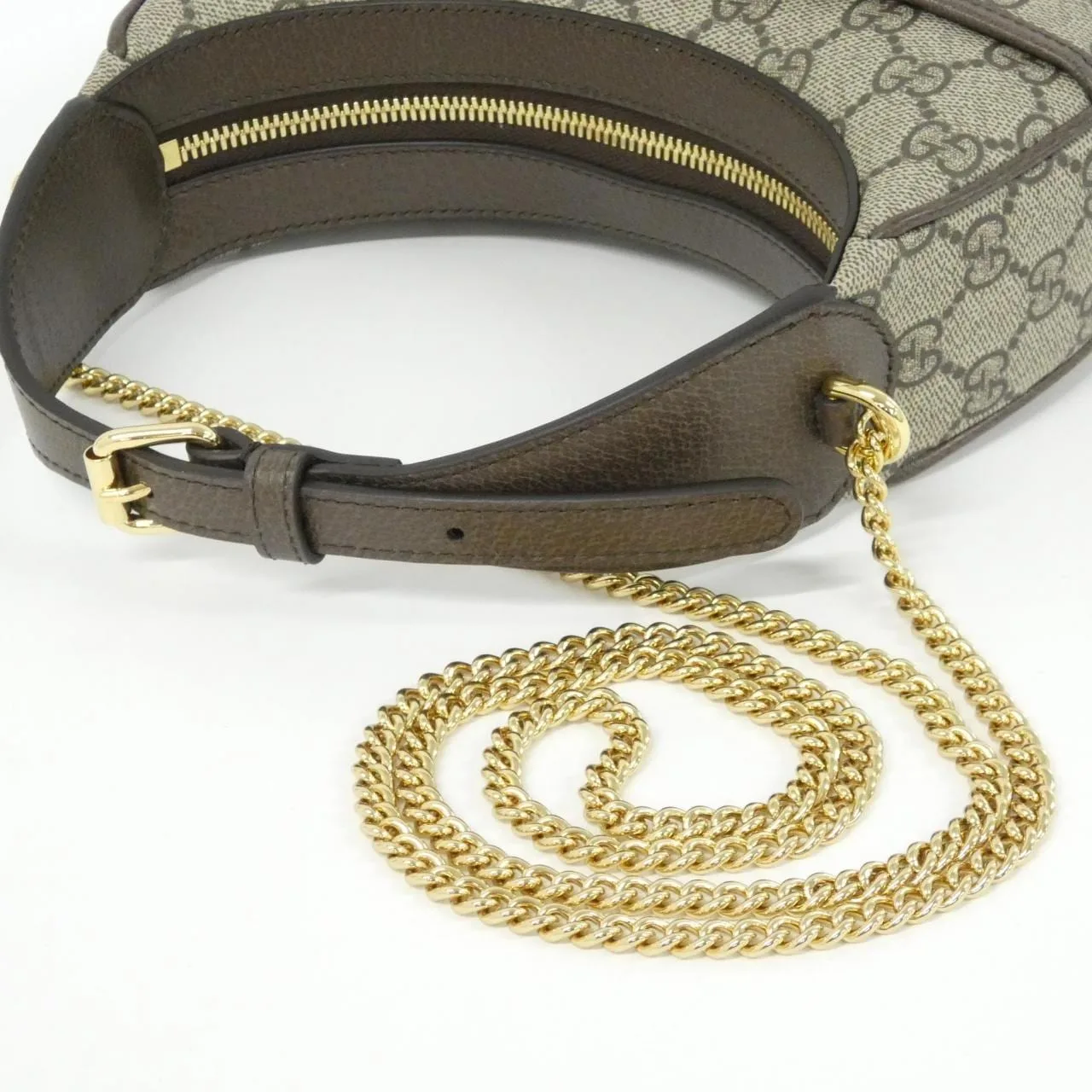 GUCCI 772308 K9GSG Shoulder Canvas Black Canvas - Thumbnail 5