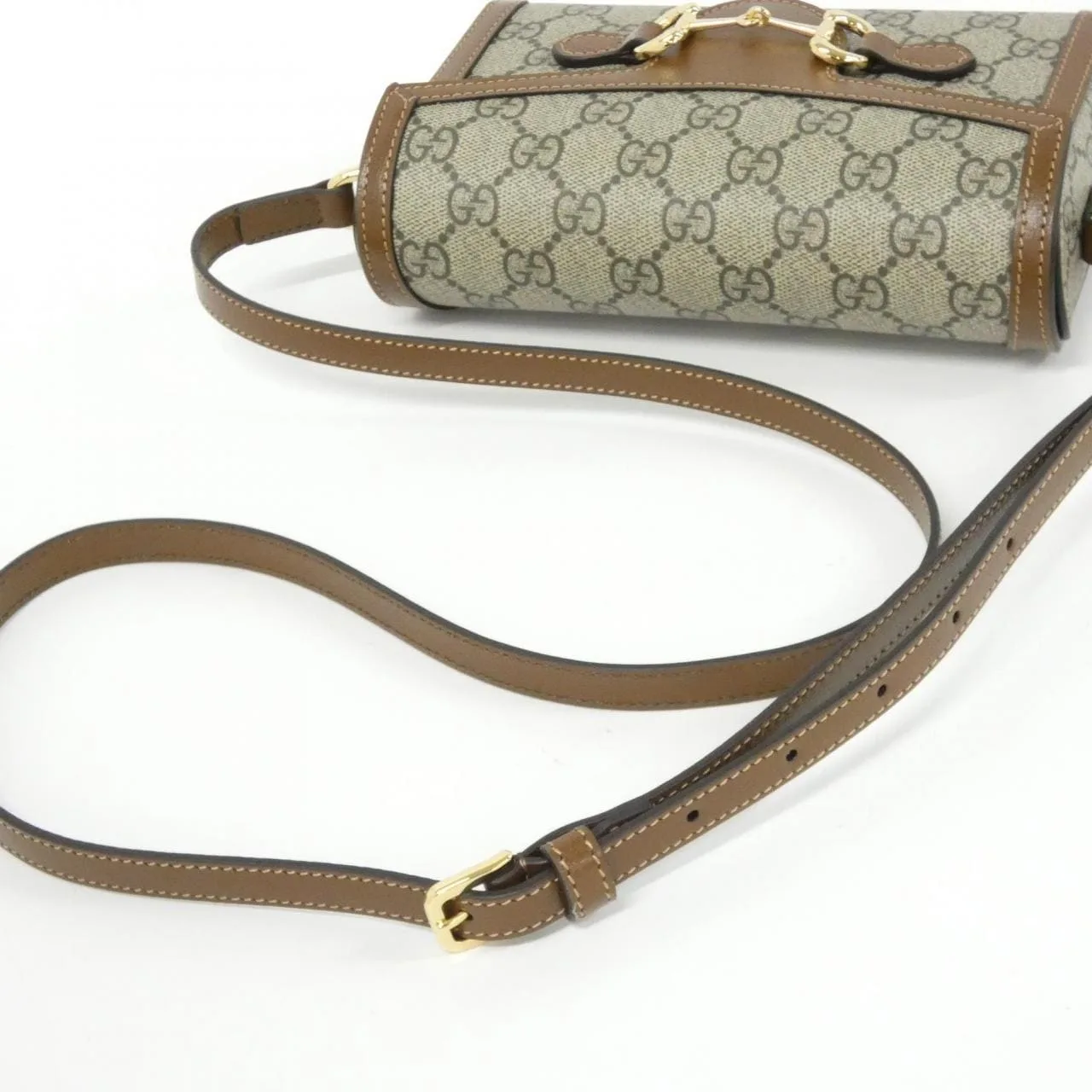 GUCCI 699296 92TCG Shoulder Canvas Black Canvas - Thumbnail 5