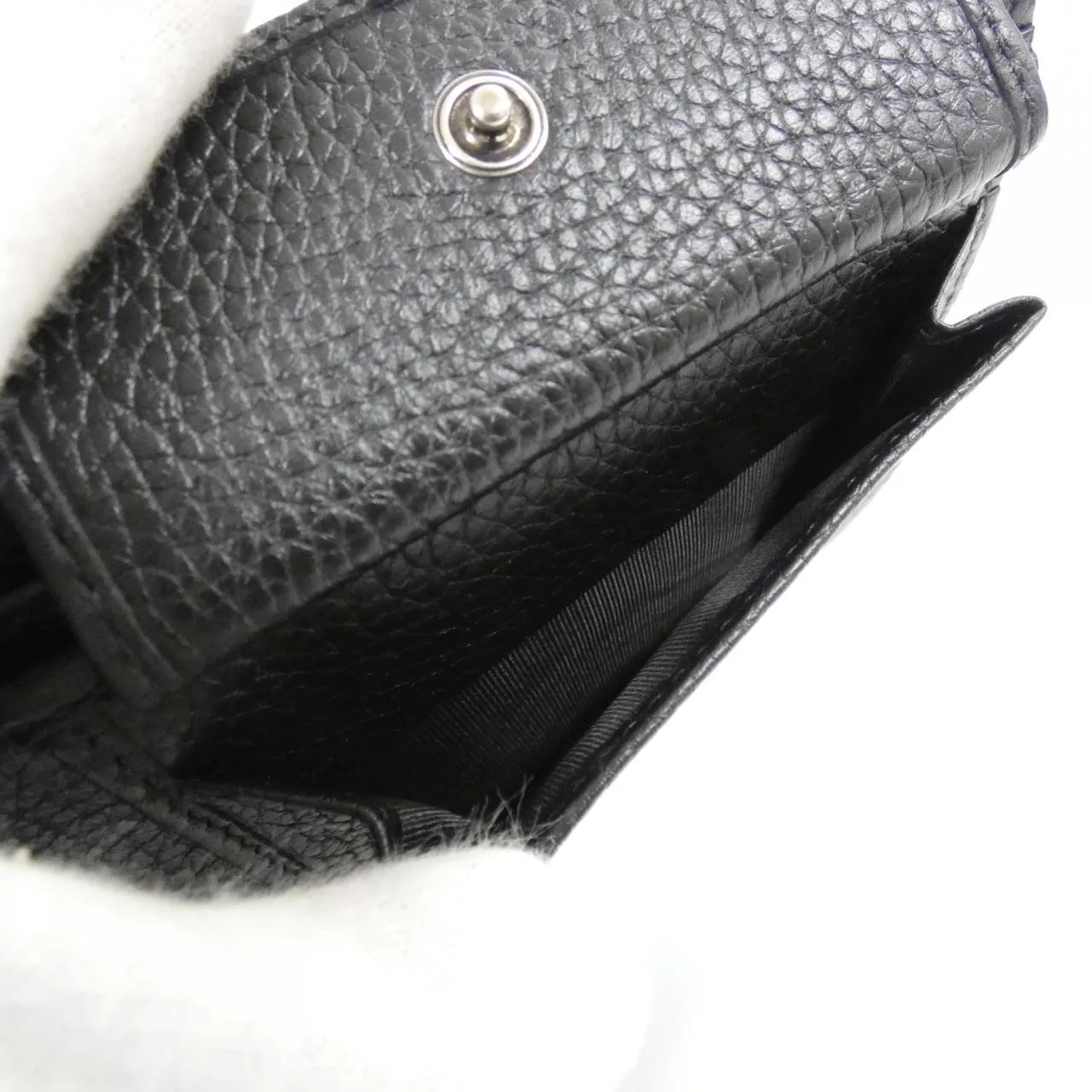 GUCCI 739479 AABY0 Wallet Leather 黑色 皮革 新品 - 縮圖 3