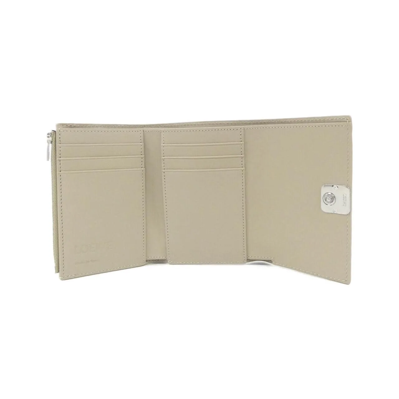 LOEWE C821S33X12 Wallet Lambskin Black Lambskin New - Thumbnail 4