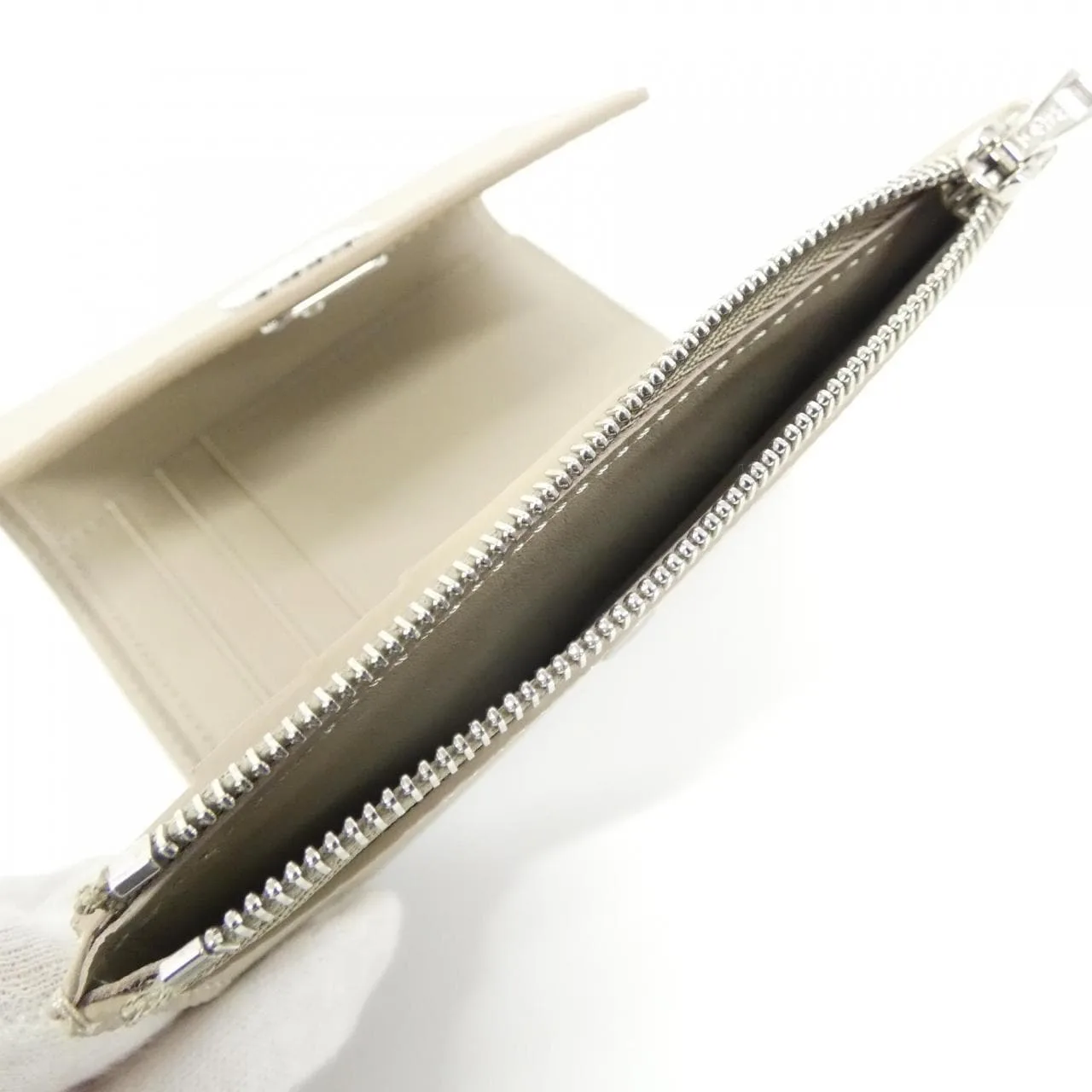 LOEWE C821S33X12 Wallet Lambskin Black Lambskin New - Thumbnail 5