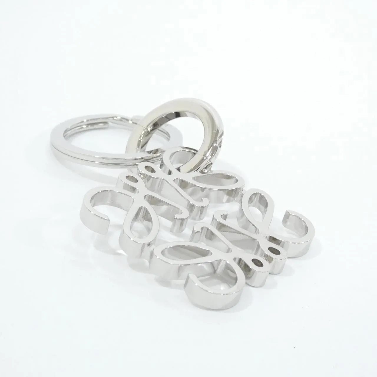 LOEWE 111 25 203 Key Case Silver New - Thumbnail 2