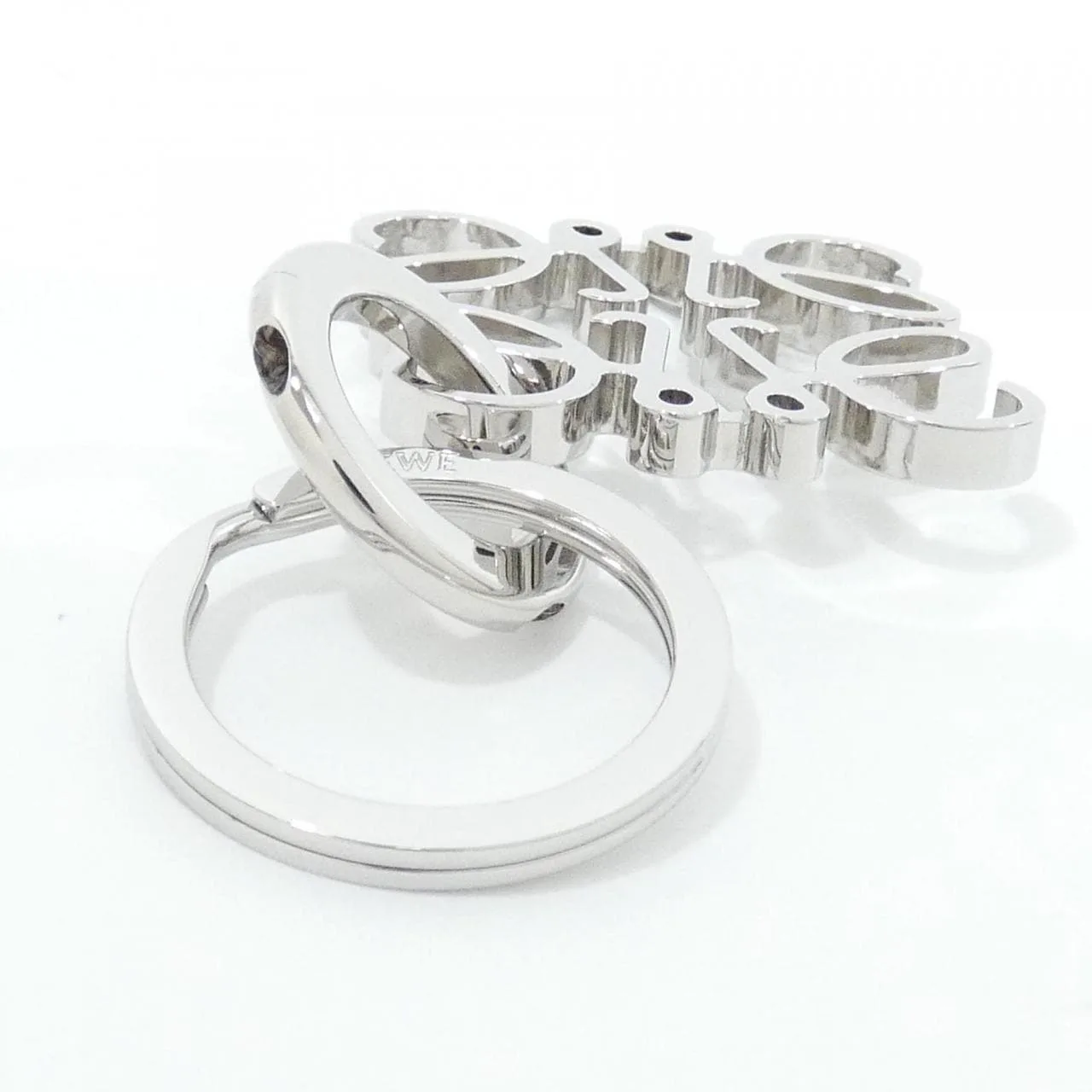 LOEWE 111 25 203 Key Case Silver New - Thumbnail 3