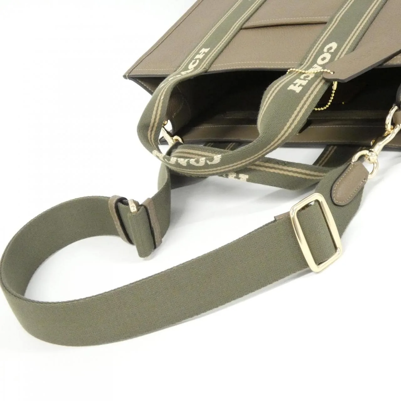 COACH CBM10 Handbag Leather 黑色 皮革 新品 - 縮圖 5