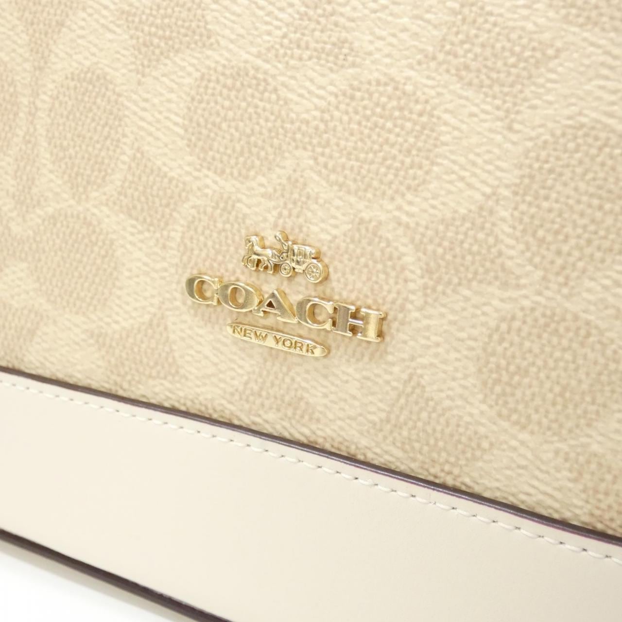 COACH CCQ26 Handbag Canvas 4