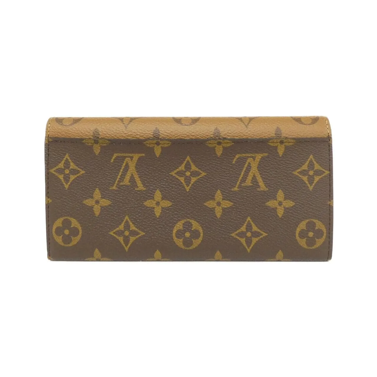 LOUIS VUITTON M82157 Wallet Monogram 黑色 Monogram 中古品A - 縮圖 2