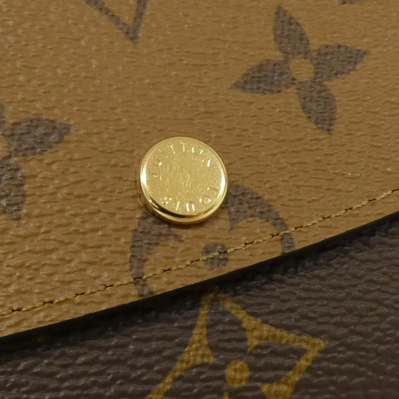 LOUIS VUITTON M82157 Wallet Monogram 黑色 Monogram 中古品A - 縮圖 5