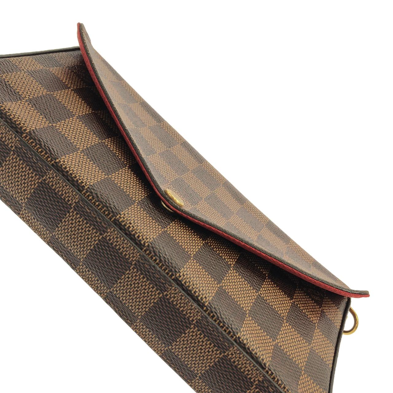 LOUIS VUITTON Pochette N63032 Shoulder Damier 4