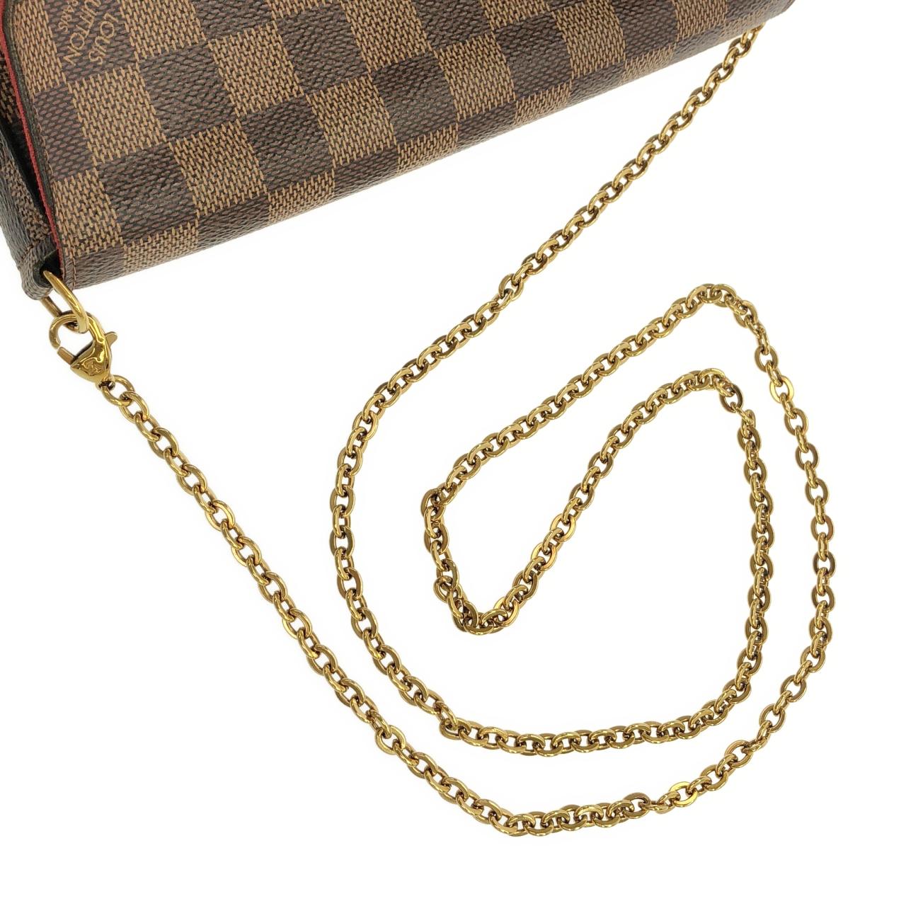 LOUIS VUITTON Pochette N63032 Shoulder Damier 5
