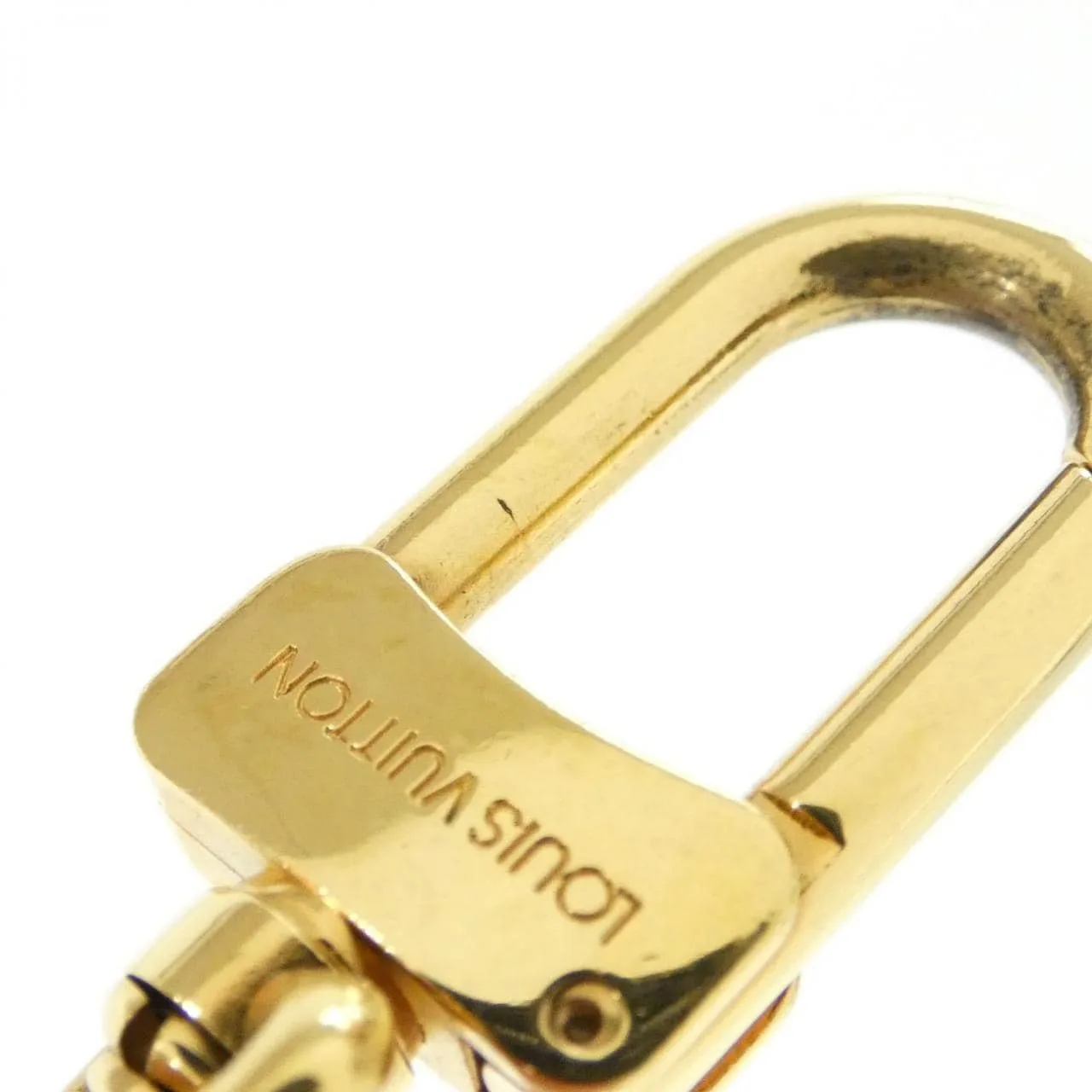 LOUIS VUITTON M62698 Key Case 金色 中古品A - 縮圖 3