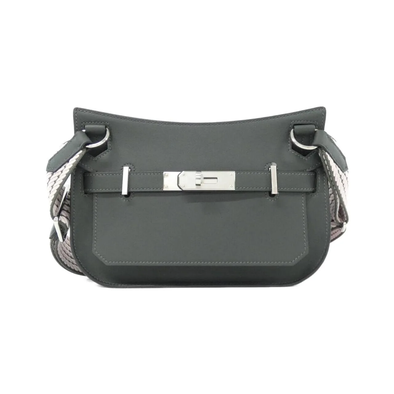HERMES 085691CK Shoulder Swift Black