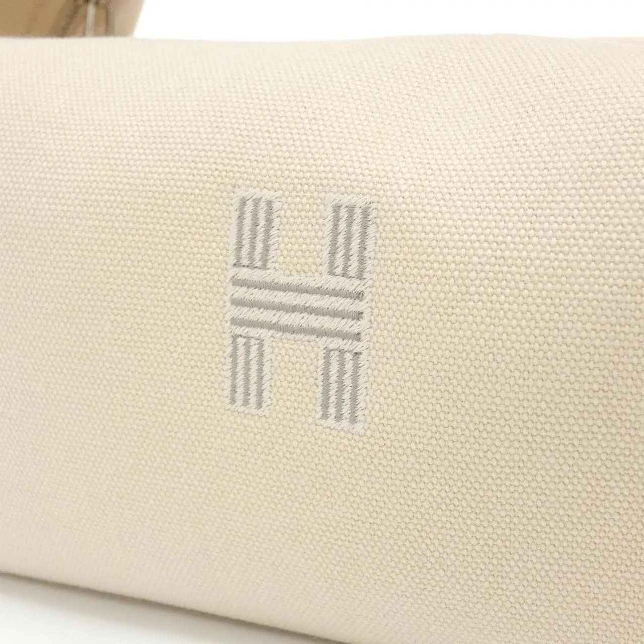 HERMES 103222M Pouch Canvas Black Canvas Rank A - Thumbnail 4