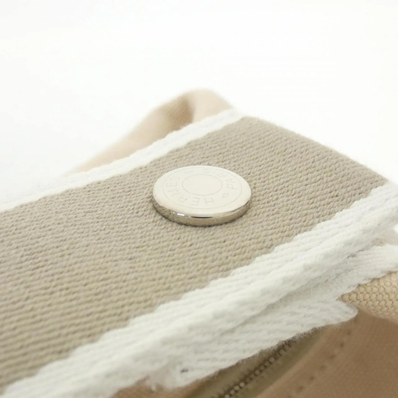 HERMES 103222M Pouch Canvas Black Canvas Rank A - Thumbnail 6