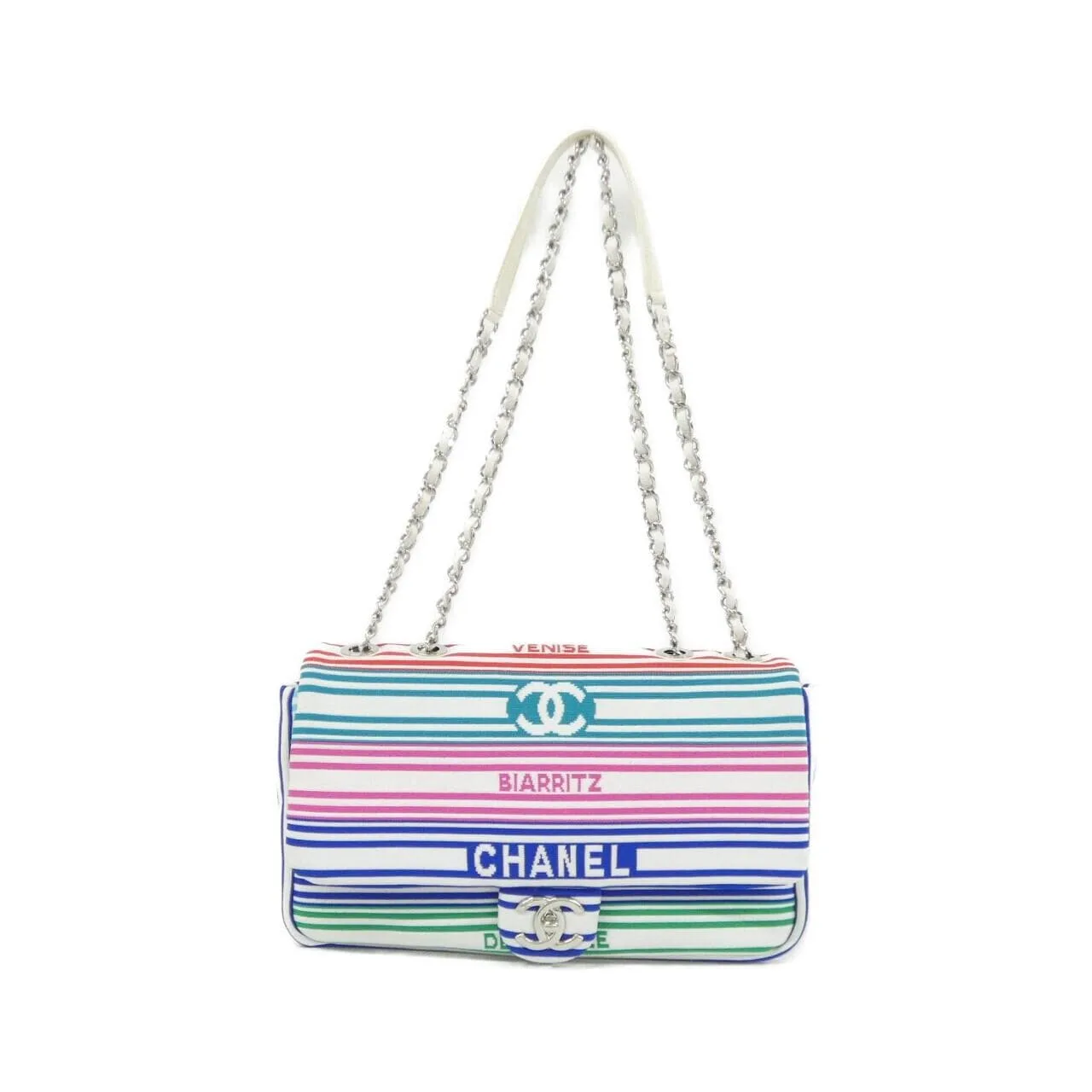 CHANEL AS0462 Shoulder Lambskin Multicolor