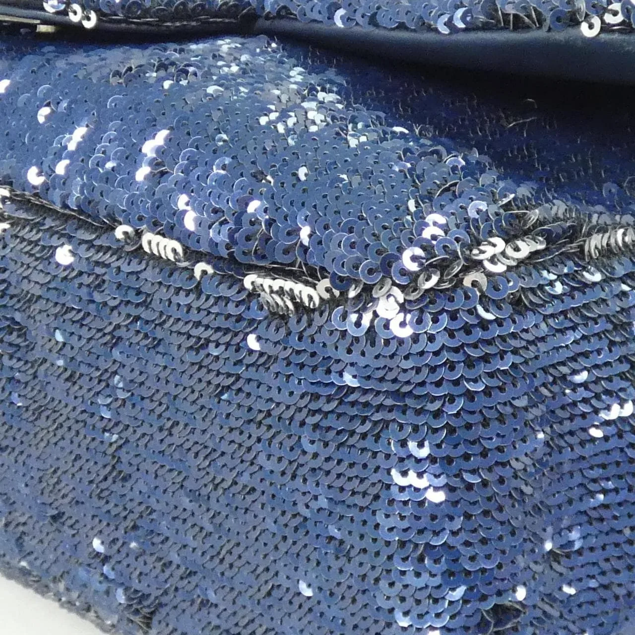 CHANEL 98613 Shoulder 藍色 中古品A - 縮圖 3