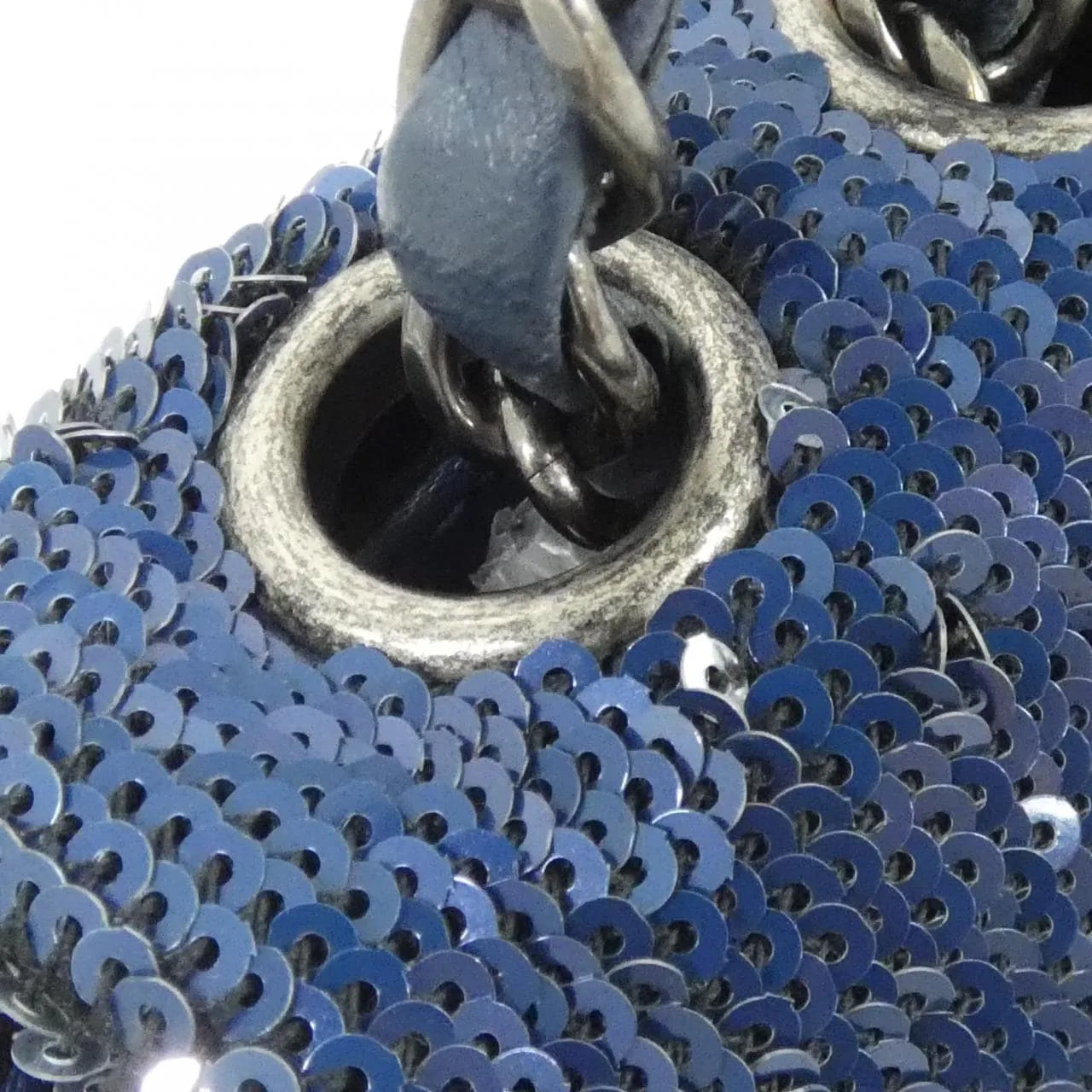 CHANEL 98613 Shoulder 藍色 中古品A - 縮圖 5