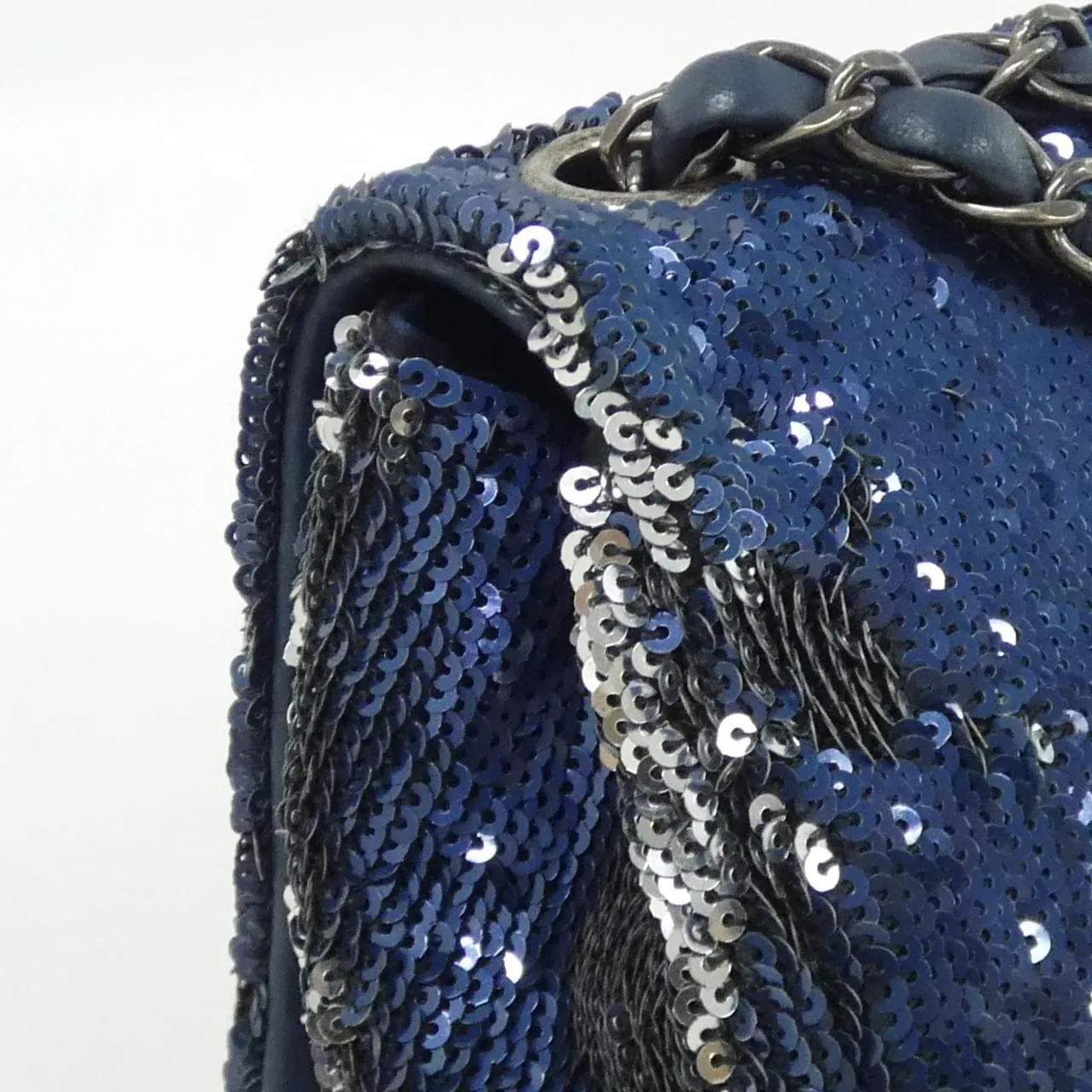 CHANEL 98613 Shoulder 藍色 中古品A - 縮圖 6