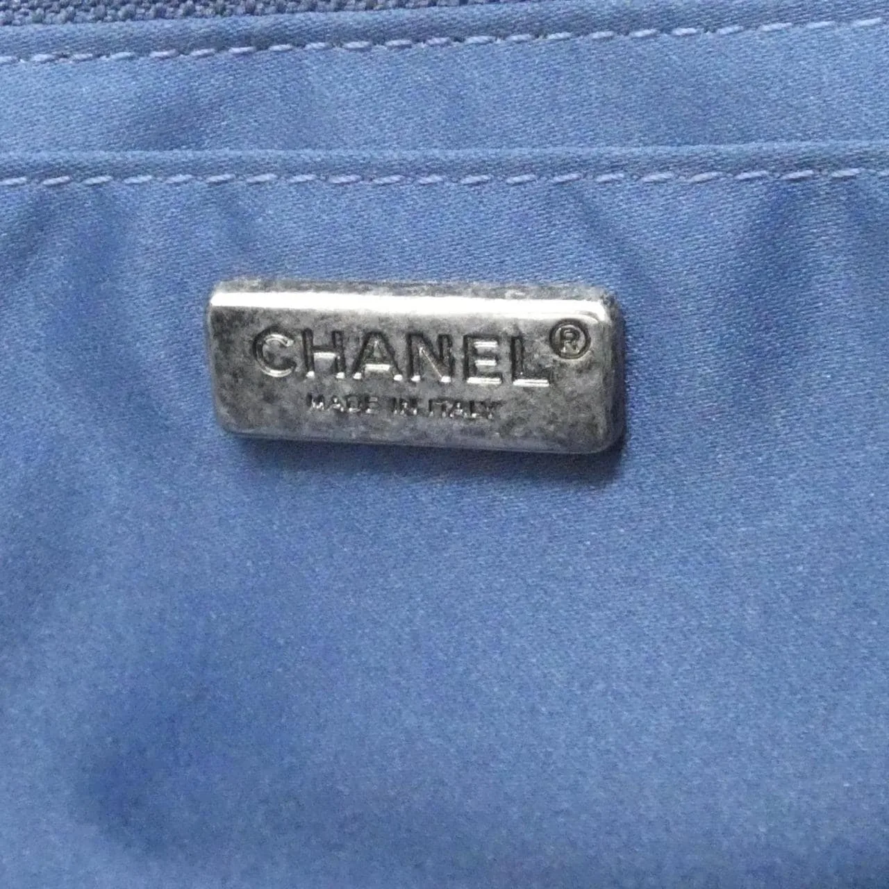 CHANEL 98613 Shoulder 藍色 中古品A - 縮圖 10